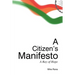 A Citizen's Manifesto: A Ray of Hope