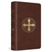 ESV Bible with Creeds and Confessions (Trutone, Brown, Cross Trefoil Design)