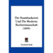 Der Staatsbankerott Und Die Moderne Rechtswissenschaft (1895)