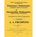 Elementary Mathematics & Intermediate Mathematics (US): (Arithmetic, Algebra, Geomertry, Trigonometry)