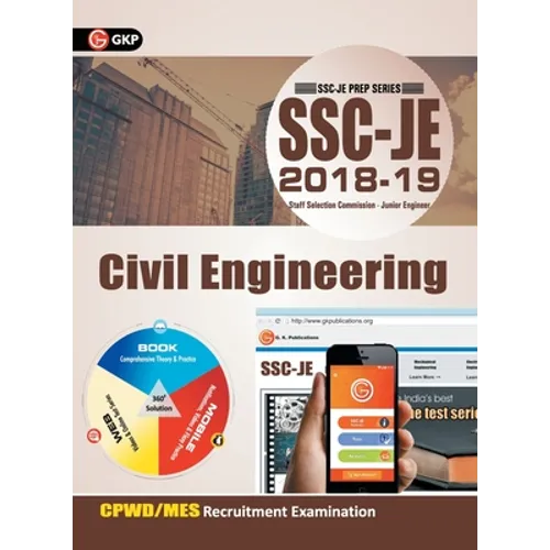 SSC JE (CPWD/MES) Civil Engineering for Junior Engineers Recruitment Examination 2018-19