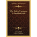 Why Believe? Sermons To Establish Faith