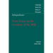 Schopenhauer: Prize Essay on the Freedom of the Will