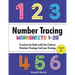 Number Tracing Worksheets 1-20: practice for Kids with Pen Control, Number Tracing And Line Tracing (activities educational)