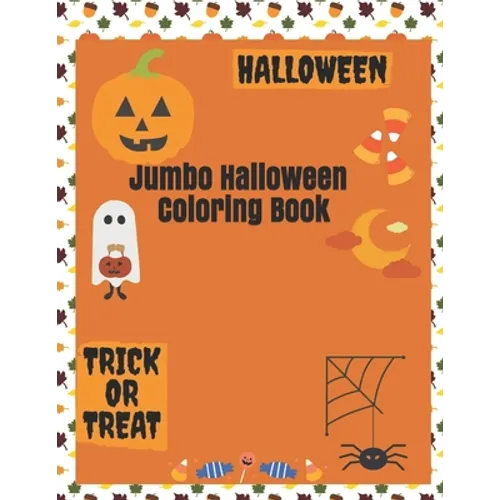 Jumbo Halloween Coloring Book