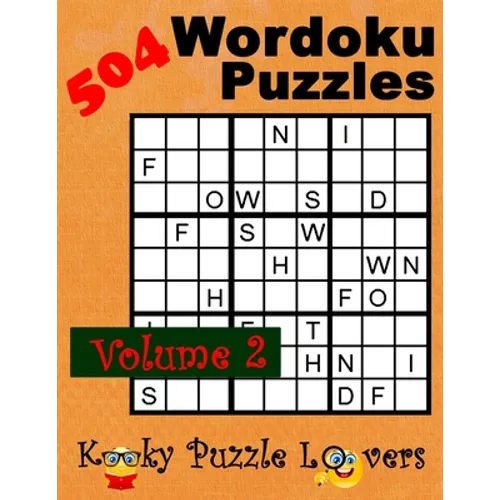 Wordoku, Volume 2: 504 Puzzles