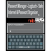 Passwort Manager - Logbuch - Safe - Internet & Passwort Organizer: ...inkl. Austrennseiten/Nachlassseiten zum Aufbewahren für Schließfach, Testament,