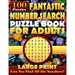 Fantastic Number Search Puzzle Book for Adults: Large print.: Number Search Books for Seniors and Adults. Can You Find All the Numbers?