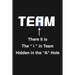 There It Is The I In Team Hidden In The A Hole: Funny Team Appreciation Gifts