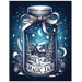magic jar: an adult coloring book featuring whimsical jars with fun fantasy characters, adorable animals and magical scenes for a