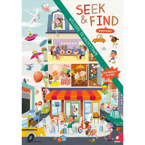 Welcome to Wackytown: Panoramic Seek & Find