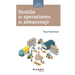 Gestión de operaciones de almacenaje
