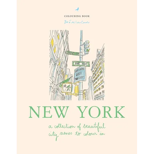 Zoé de Las Cases New York: A Collection of Beautiful City Scenes to Colour in