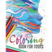 Teens Flower Colouring Book