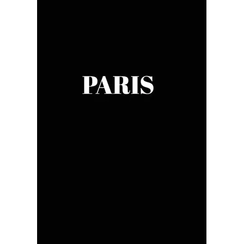 Paris: Hardcover Black Decorative Book for Decorating Shelves, Coffee Tables, Home Decor, Stylish World Fashion Cities Design