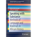 Speaking with Substance: Methods of Language and Materials in African History