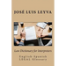 Law Dictionary for Interpreters: English-Spanish LEGAL Glossary