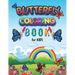 Butterfly Coloring Book for Kids: Vol-02. Great Gift for Children to Express Their Creativity - Ideal for Kids Ages 4-12 - A Fun Activity Book