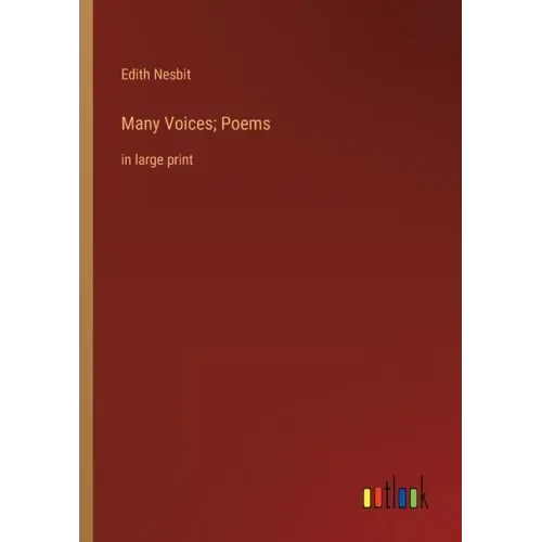 Many Voices; Poems: in large print