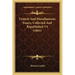 Critical and Miscellaneous Essays, Collected and Republished V4 (1865)