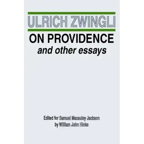 On Providence and Other Essays