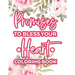 Promises To Bless Your Heart Coloring Book: Calming Bible Verses With Relaxing Designs and Illustrations To Color, Coloring Pages For Women
