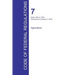 CFR 7, Parts 1000 to 1199, Agriculture, January 01, 2016 (Volume 9 of 15)