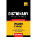 Theme-based dictionary British English-Kyrgyz - 9000 words