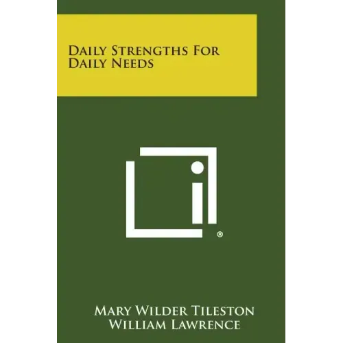 Daily Strengths for Daily Needs