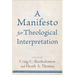 Manifesto for Theological Interpretation
