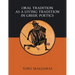 Oral Tradition as a Living Tradition in Greek Poetics