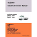 SUZUKI CARRY TRUCK Electrical Service Manual DB52T DA52T