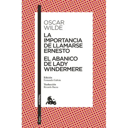 La Importancia de Llamarse Ernesto. El Abanico de Lady Windermere (Obra de Teatro) / The Importance of Being Earnest. Lady Windermere's Fan (a Play)