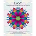 Easy Coloring Book For Adults: An Adult Coloring Book of 40 Basic, Simple and Bold Mandalas for Beginners
