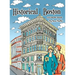 Historical Boston Coloring Book: 24 original detailed illustrations of landmark buildings and 1920's fashion