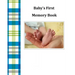 Baby's First Memory Book: Baby's First Memory Book; Baby Boy Plaid