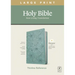 NLT Large Print Thinline Reference Bible, Filament Enabled Edition (Red Letter, Leatherlike, Floral/Teal)