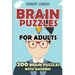 Brain Puzzles for Adults: Area Division Puzzles - 200 Brain Puzzles with Answers