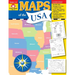 Maps of the Usa, Grade 1 - 6 Teacher Resource