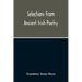 Selections From Ancient Irish Poetry