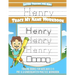 Letter Tracing for Kids Henry Trace my Name Workbook: Tracing Books for Kids ages 3 - 5 Pre-K & Kindergarten Practice Workbook