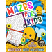 Mazes For Kids Ages 6-12: Bee Maze Activity Book For Kids - 6-8, 6-9, 9-12 and 10-12 years old - Fun and Challenging Maze Puzzles Games for Children