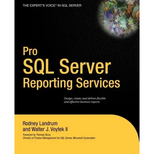 Pro SQL Server Reporting Services