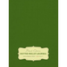 Large 8.5 x 11 Dotted Bullet Journal (Moss Green #14) Hardcover - 245 Numbered Pages