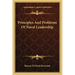 Principles and Problems of Naval Leadership