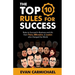 The Top 10 Rules for Success: Rules to succeed in business and life from Titans, Billionaires, & Leaders who Changed the World.