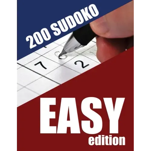 200 Sudoko Easy Edition: Large format 200 easy puzzles