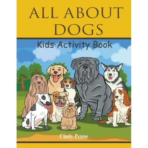 All About dogs kids's activity book