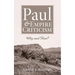 Paul and Empire Criticism: Why and How?