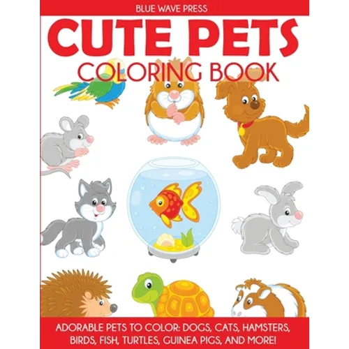 Cute Pets Coloring Book